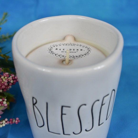 Rae Dunn "BLESSED" Vanilla Candle - Picture 3 of 3